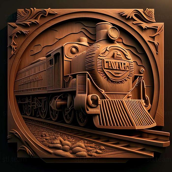 3D модель Игра Trainz Railroad Simulator 2006 (STL)
